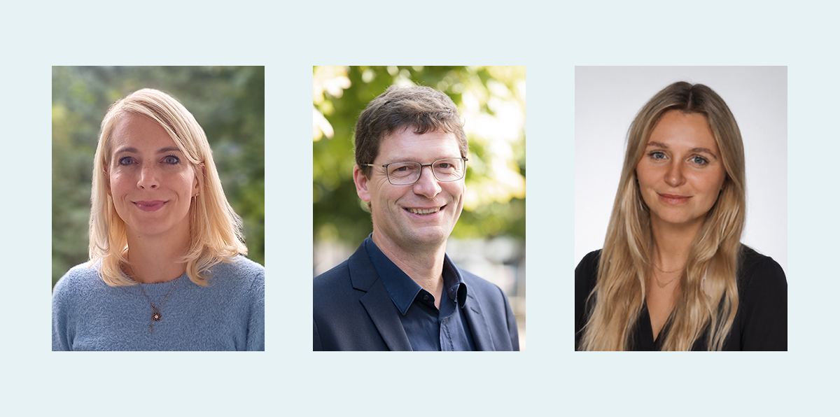 Portrait Nadja Obsivac, Professor Marcus Nührenbörger, Janina Lenhart