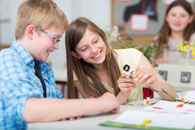 Kinder im Unterricht